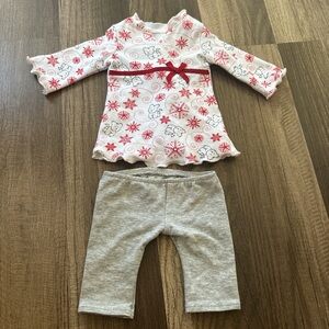 American girl doll pajama set